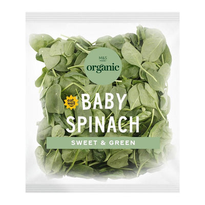 Marks & Spencer Bio-Spinat, kochfertig, 200 g