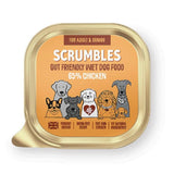 Scrumbles wet dog food chicken 150g (British brand)