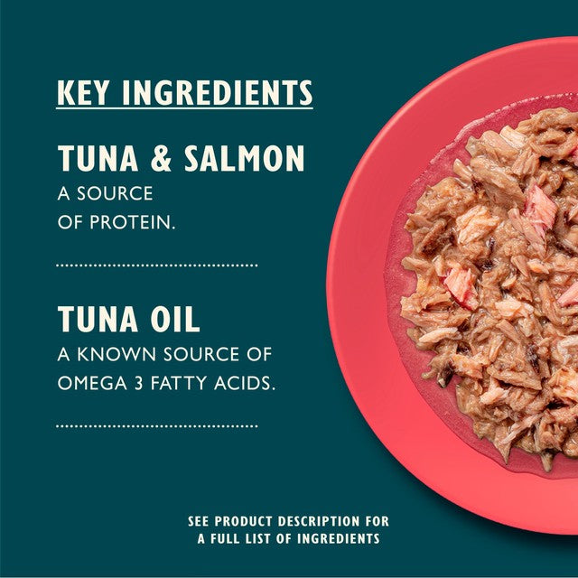 Lily's Kitchen tuna salmon wet cat food 70g, UK version