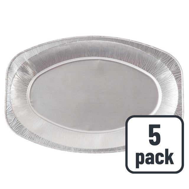 Duni aluminium buffet platters 29x44cm 5 pack, UK version