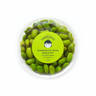 Tanpopo Peeled Edamame Soy Beans Snack Pot Chilled 85g