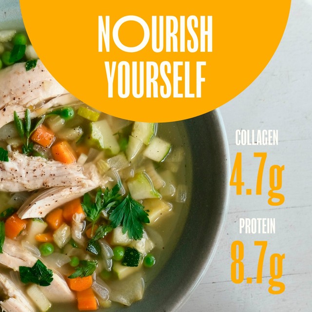 Borough Broth Free-Range Organic Chicken Bone Broth 1kg - British product