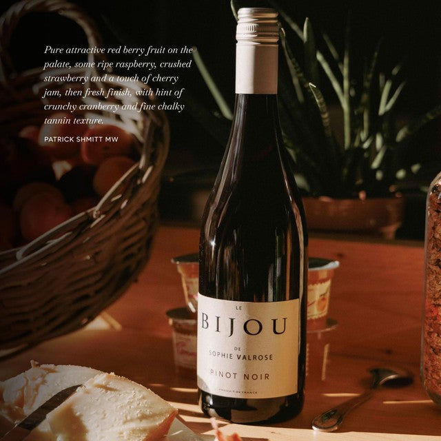 Bijou Wines Le Bijou de Sophie Valrose Pinot Noir red wine 75cl - British product