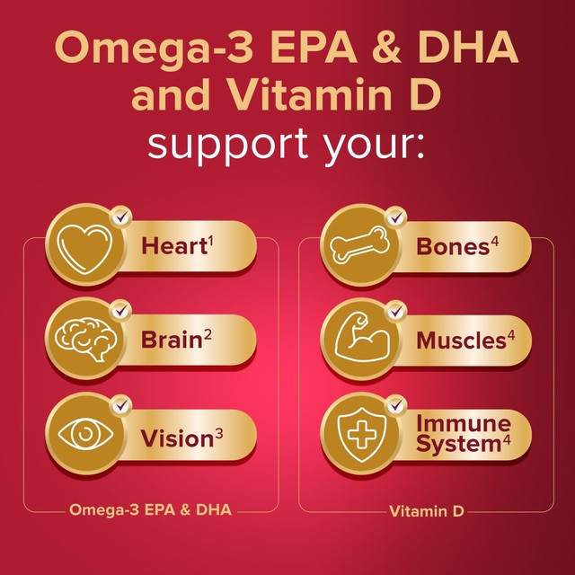 Seven Seas Omega-3 Fish Oil & Turmeric with Vitamin D 30 Day Duo Pack (British brand)