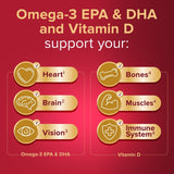 Seven Seas Omega-3 Fish Oil & Turmeric with Vitamin D 30 Day Duo Pack (British brand)