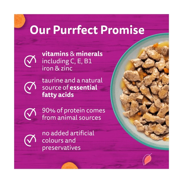Whiskas wet cat food pouches Catch of the Day 12 x 85g (British brand)