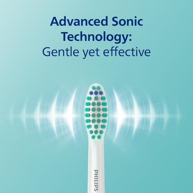 Philips Sonicare Series 1100 electric toothbrush in White Grey, imported from the UK