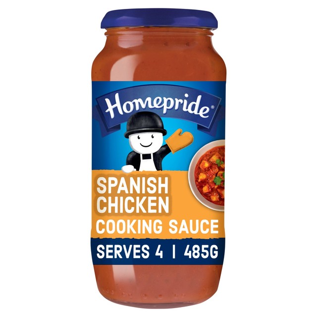 Homepride Spanish Chicken cooking sauce - British product