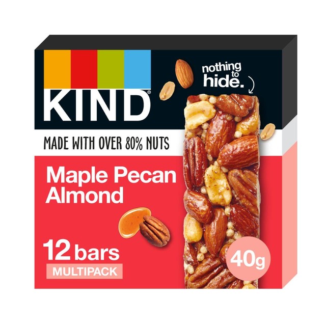 KIND nut bar Maple Pecan Almond 40g (British brand)