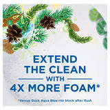 Toilet Duck Pine toilet rim block duo pack - British product