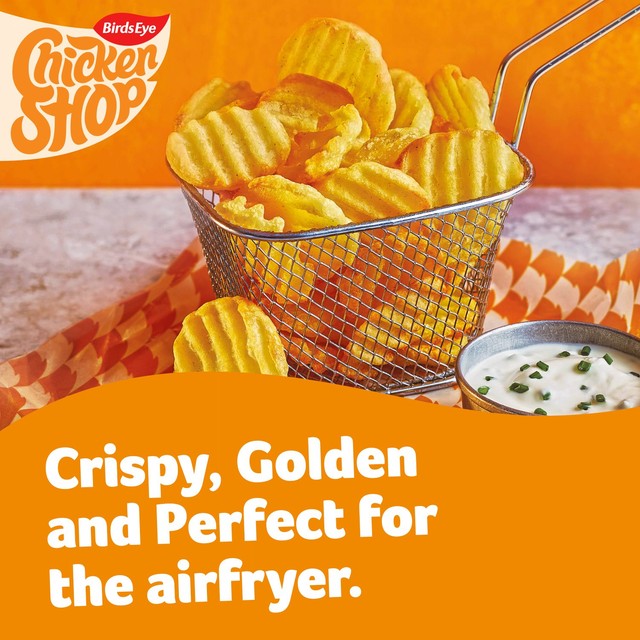 Birds Eye Chicken Shop Crispy potato ridges 500g - British product