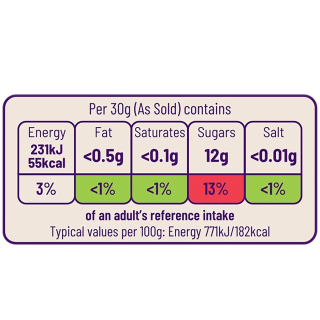 Ocado dried pitted prunes 250g, imported from the UK