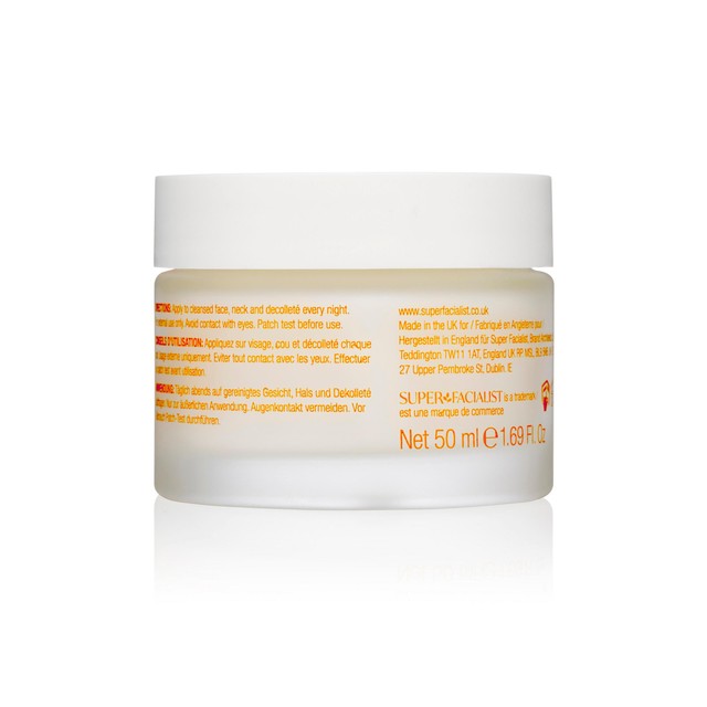 Super Facialist Vitamin C+ SleepSmart Overnight Resync Night Cream 50ml (British brand)