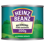 Heinz baked beans with Richmond sausages 415g, UK version