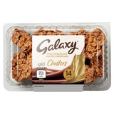 Galaxy milk chocolate clusters box, imported from the UK