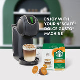 Starbucks Caramel Macchiato coffee pods for Dolce Gusto (British brand)