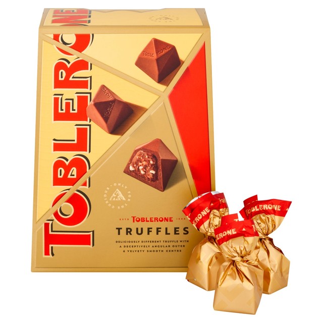 Toblerone milk chocolate truffles 180g (British brand)