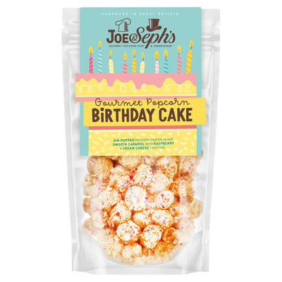 M&S Joe & Seph's Birthday Cake Popcorn Sweet Popcorn 70g- Buy online at McGrocer