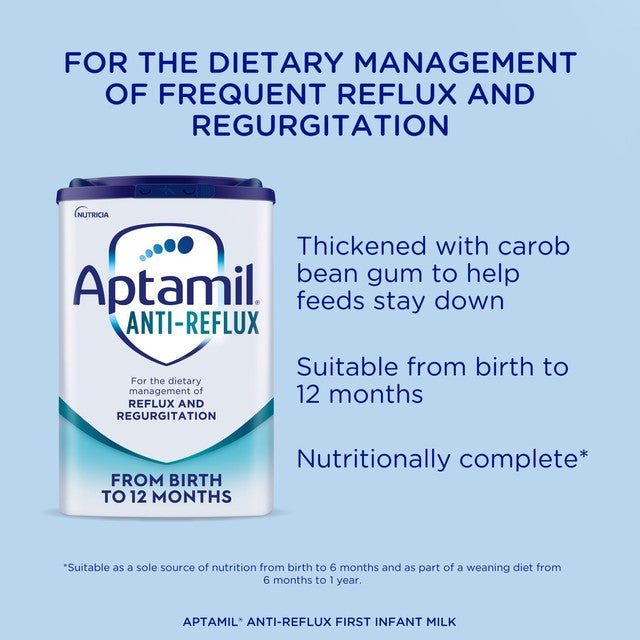 Aptamil Anti-Reflux baby formula powder - British product