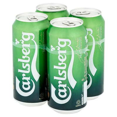Sainsburys Carlsberg Lager 4x440ml- Buy online at McGrocer