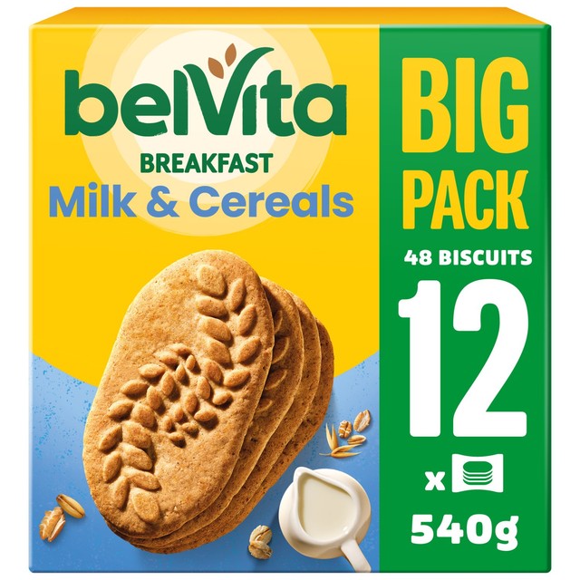 Belvita Milk & Cereal Breakfast Biscuits Big Pack - British product