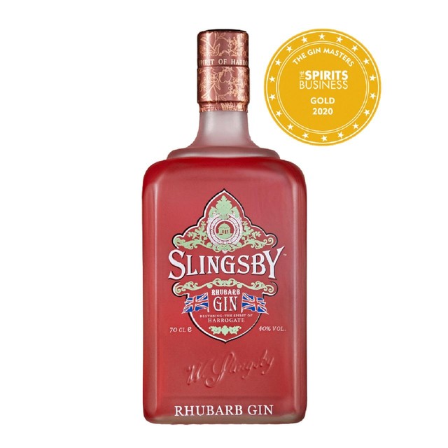 Slingsby rhubarb gin 70cl (British brand)