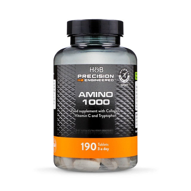 Holland & Barrett amino acid 1000mg tablets, UK version