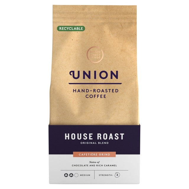 Union Hand-Roasted House Roast ground coffee 200g (British brand)