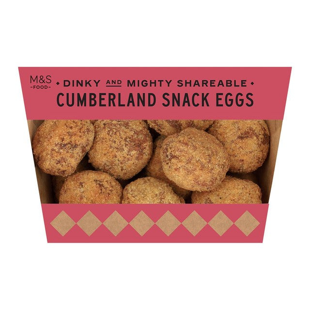 M&S Dinky Cumberland Snack Eggs pork bites, UK version