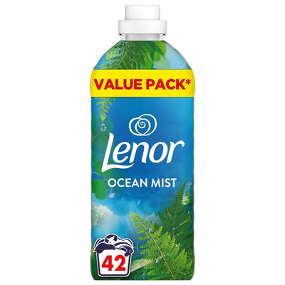 Fabric Conditioner with Ocean Escape Fresh Scent for 42 Washes, 1386ml Bottle
