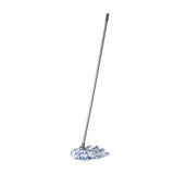 Addis cloth mop with 3-piece handle in metallic white blue - British product
