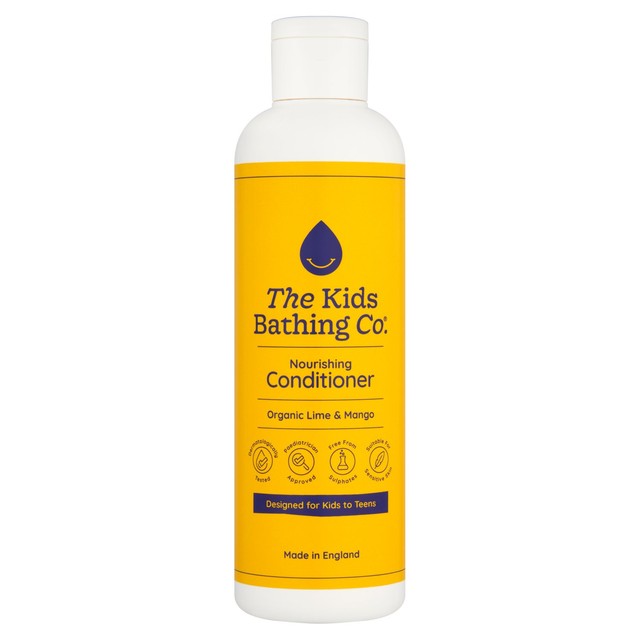 The Kids Bathing Co. Organic Lime & Mango Nourishing Conditioner 250ml (British brand)