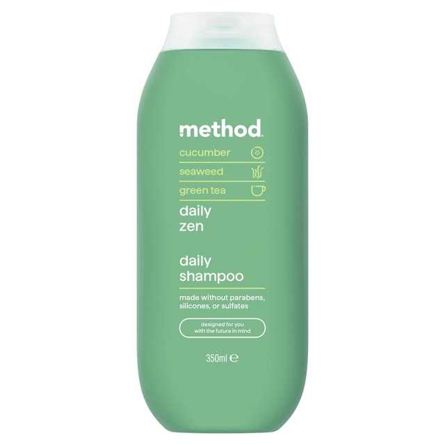 Method Daily Zen shampoo cucumber seaweed green tea (British brand)