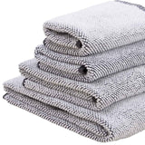M&S bath towel in grey mix, imported from the UK