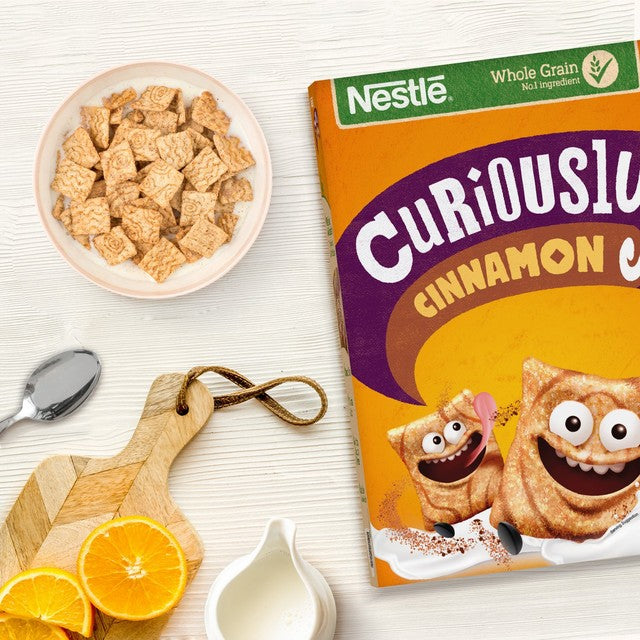 Nestle Curiously Cinnamon cereal 375g - British product