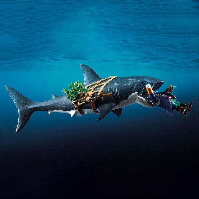 Playmobil giant shark toy with biting function, UK version