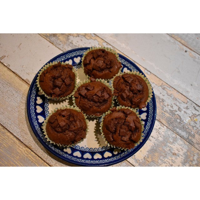 Emma's Country Cakes Double Chocolate Chip Muffins 6 per pack - British product