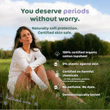 Naty Super Sanitary Pads 12 Pack, imported from the UK