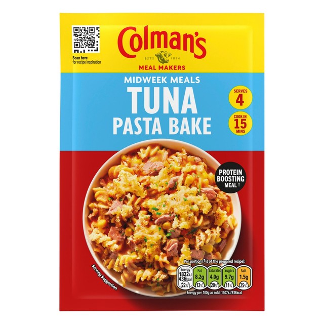 Colman's Tuna Pasta Bake seasoning mix 44g - British product