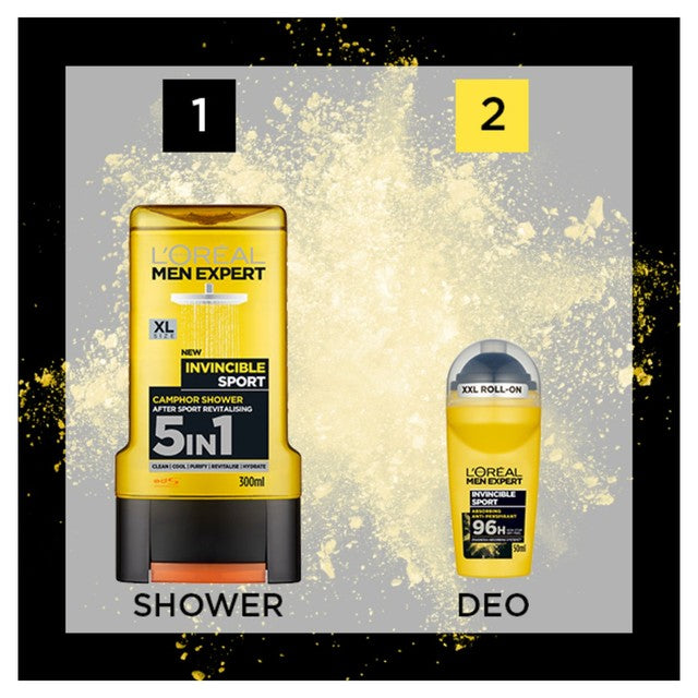 L'Oreal Men Expert roll on anti-perspirant deodorant Invisible Sport 50ml, UK version