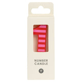 Talking Tables number 1 candle 13cm - British product