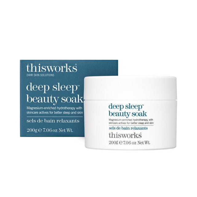 This Works Deep Sleep Beauty Soak bath salts, UK version