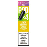 Elfbar 4 in 1 Prefilled Pod Lemon Edition 20mgml