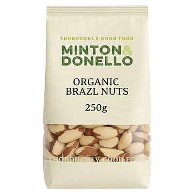 M&S Minton & Donello Organic Brazil Nuts 250g- Buy online at McGrocer