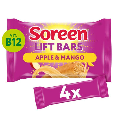 Soreen Apple & Mango Lift Bars Soft Bake Bars 168g