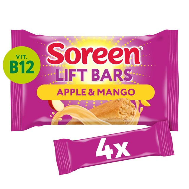 Soreen apple and mango soft bake bars 168g (British brand)