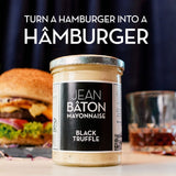 Jean Bâton Black Truffle Mayonnaise 250ml, UK version