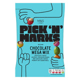 M&S Belgian Chocolate Mega Mix 160g, imported from the UK