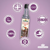Natures Aid pure coconut oil 250ml, imported from the UK
