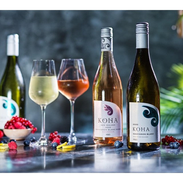 M&S Koha Sauvignon Blanc Rosé 75cl, imported from the UK